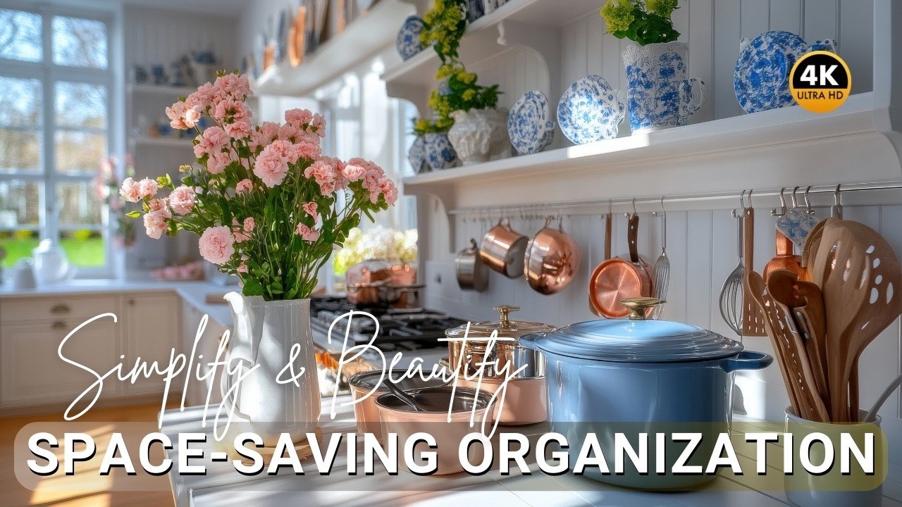 Simplify and Beautify: Space-Saving Organization Ideas for English Country Interiors and Beyond