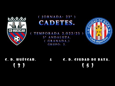 Cadetes. ( Jornada 23^. )  1ª Parte.