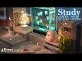 4 HOUR Late Night Study With Me Rain Sounds Calm Lofi Bgm Pomodoro 50 10 Day324