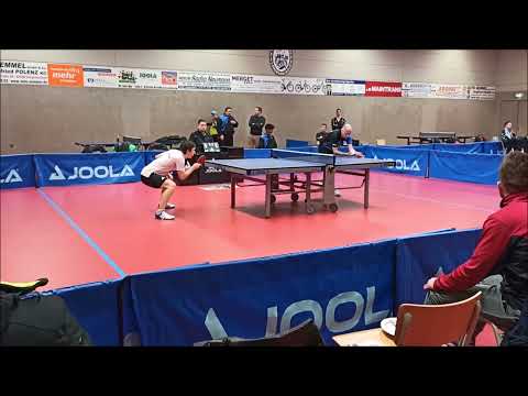 TT Regionalliga West 2023 03 05 Einzel Richard Prause   Toni Ivano Ramljak 3 2