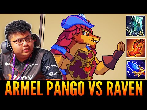 ARMEL PANGOLIER vs RAVEN & 6 Slotted NAGA SIREN Carry | Dota 2