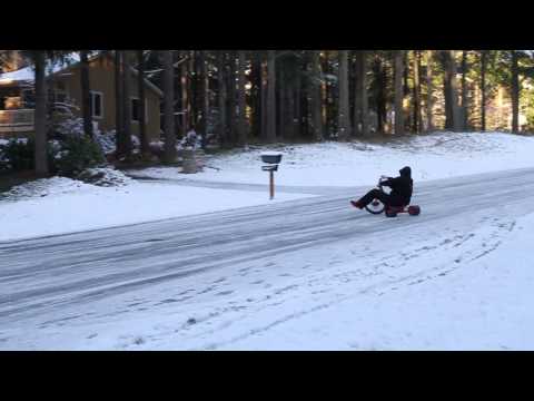 drift trike on ice