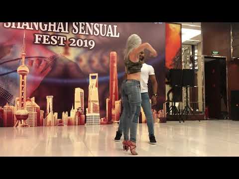 Carlos da Silva & Sara Lopes Brazilian Zouk Demo at Shanghai Sensual Festival 2019