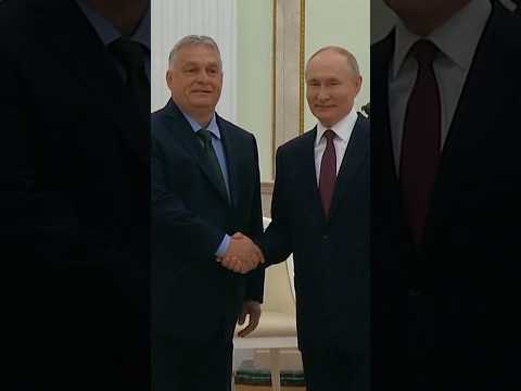 Russia's Putin Meets With Hungary's Orban for Talks in Moscow
