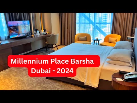 DUBAI hotel - Millennium Place Barsha Heights (BREAKFAST, ROOM TOUR, LOBBY, POOL) 2024