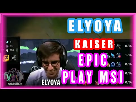 Elyoya Morgana Epic Play ft. Kaiser Thresh 🔥 200IQ  #MSI2021 #MadLions