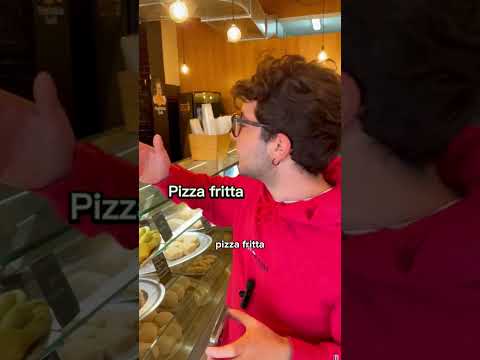 I only eat FRIED FOOD for 24 hours 😱😱 #sicily #shorts #palermo #arancine #friedpizza