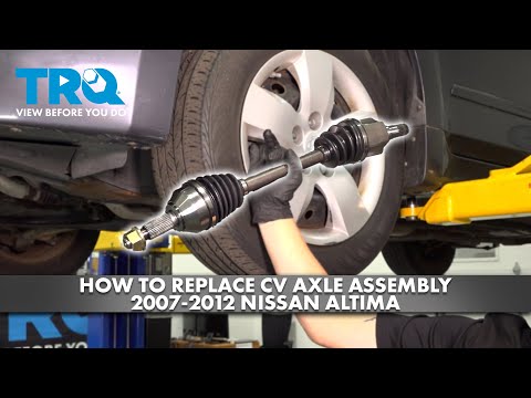 How to Replace CV Axle Assembly 2007-2012 Nissan Altima