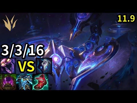 Skarner Jungle vs Kindred - KR Master | Patch 11.9