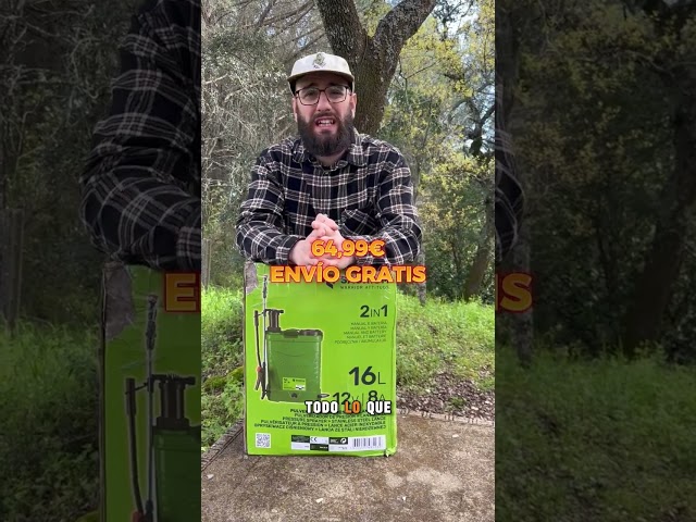 Vídeo relacionado con Phoenix - Pulverizador Eléctrico Easy Sprayer 2L | Pulverizador Agua con Batería Recargable y Autonomía de 3H | Pulverizador Plantes de ABS/HDPE | Ligero y Duradero