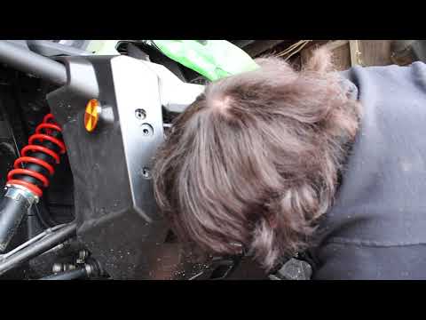Can-Am Commander 800 superwinch LT4000 install part1