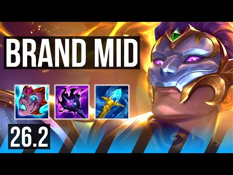 BRAND vs VIKTOR (MID) | EUW Master | 26.2