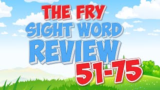 Fry Sight Word Review | 51-75 | Jack Hartmann