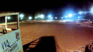 preview picture of video 'Helmet Cam: Eastbend Race 4-7-12'