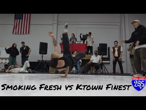 Apex Breaking 2022 Bboy Finals Smoking Fresh vs Ktown Finest