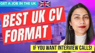 [FREE] UK CV Format | UK Resume to get Interview Calls | UK Work Visa 2023