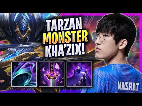 TARZAN IS A MONSTER WITH KHA'ZIX! - LNG Tarzan Plays Kha'zix JUNGLE vs Graves! | Season 2024