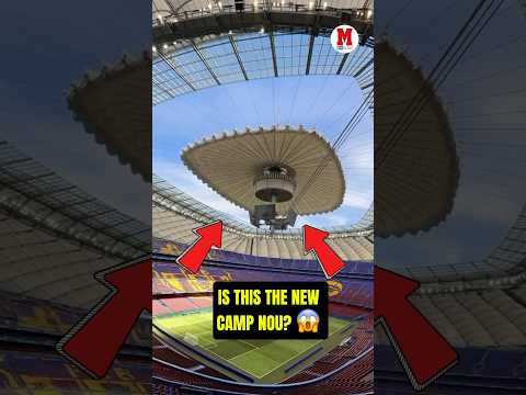 Wird das neue Camp Nou so aussehen, wenn es fertig ist?🤩🏟️#Barca #Barcelona #CampNou #Messi
