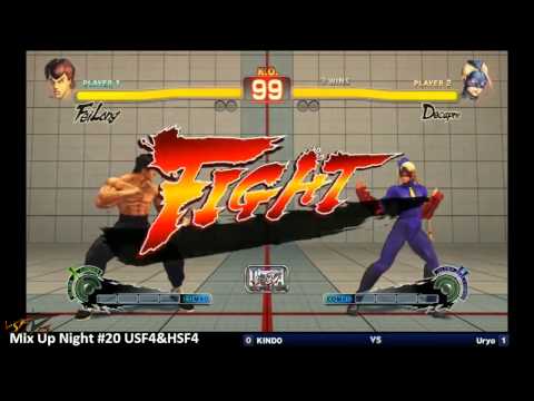 USF4 : Mix-up Night#20 - Uryo(Decapre)  vs Kindo(Feilong)