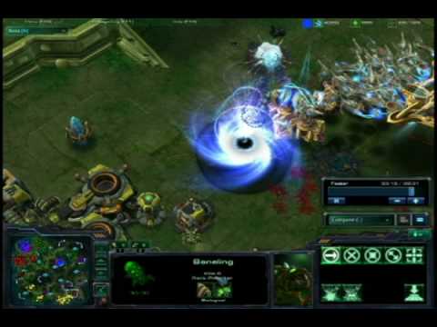 Starcraft 2 Banneling usage