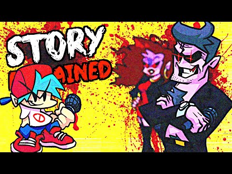 Friday Night Funkin FNF STORY & ENDING EXPLAINED (WEEK 1-7)