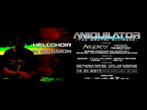 Hellchoir Aniquilator The Brutal Alliance Blau Girona 14-01-2017