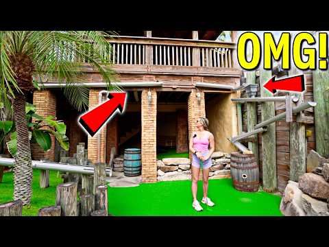 Epic ONE OF A KIND Mini Golf Course!