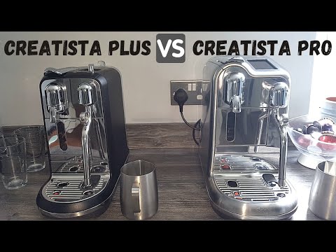 Creatista Plus vs Creatista Pro Review - Which Nespresso coffee machine is best?
