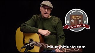 Video thumbnail for The Martin Model America 1 at Maury's Music by Maury's Music