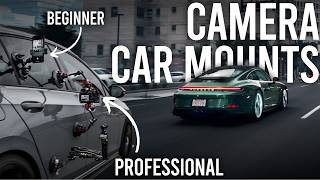 How To Shoot Car Driving Videos | Camera Car Mounts From Basic to Pro!