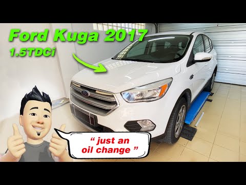 Ford Kuga 2017 1.5TDCi oil change