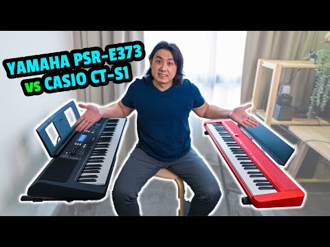 This ONE Has A Better Piano Tone - Casio CT-S1 vs Yamaha PSR-E373
