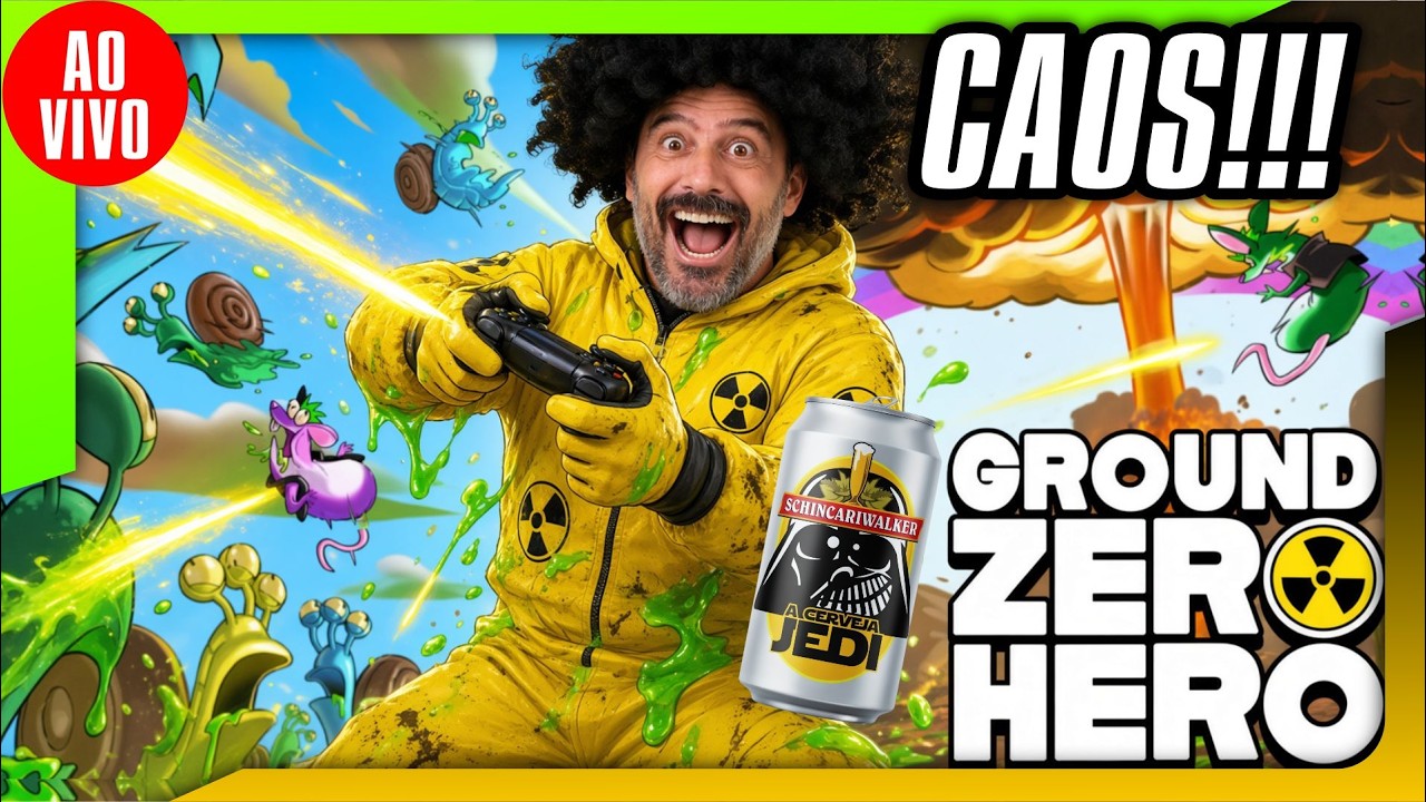 🎮🚨 🍺 AO VIVO - CAOS NO Ground Zero Hero #GroundZeroHero