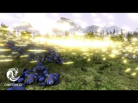 10.000 Space Marines vs 10.000 Combine Soldiers- Ultimate Epic Battle Simulator 2- UEBS 2