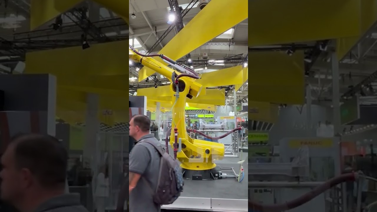 💪 Heavy-duty automation in action at EMO Hannover!
