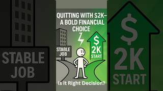 Quitting With $2K – A Bold Financial Decision #FinancialFreedom #BoldDecisions #FinanceMotivation