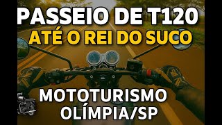 ESSE ROLÊ DE MOTO VAI FICAR NA MEMÓRIA! | TRIUMPH T120 | OLÍMPIA SP | REI DO SUCO