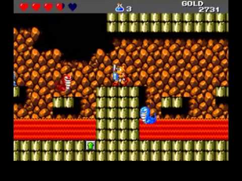 Dragon's Curse (Wonder Boy III) Remake 13 - Cave Craze Daze