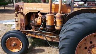Collectable old engines and vehicles on a farm in South Australia