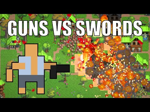 I Forced Modern People With Guns To Fight Medieval People With Swords - WorldBox