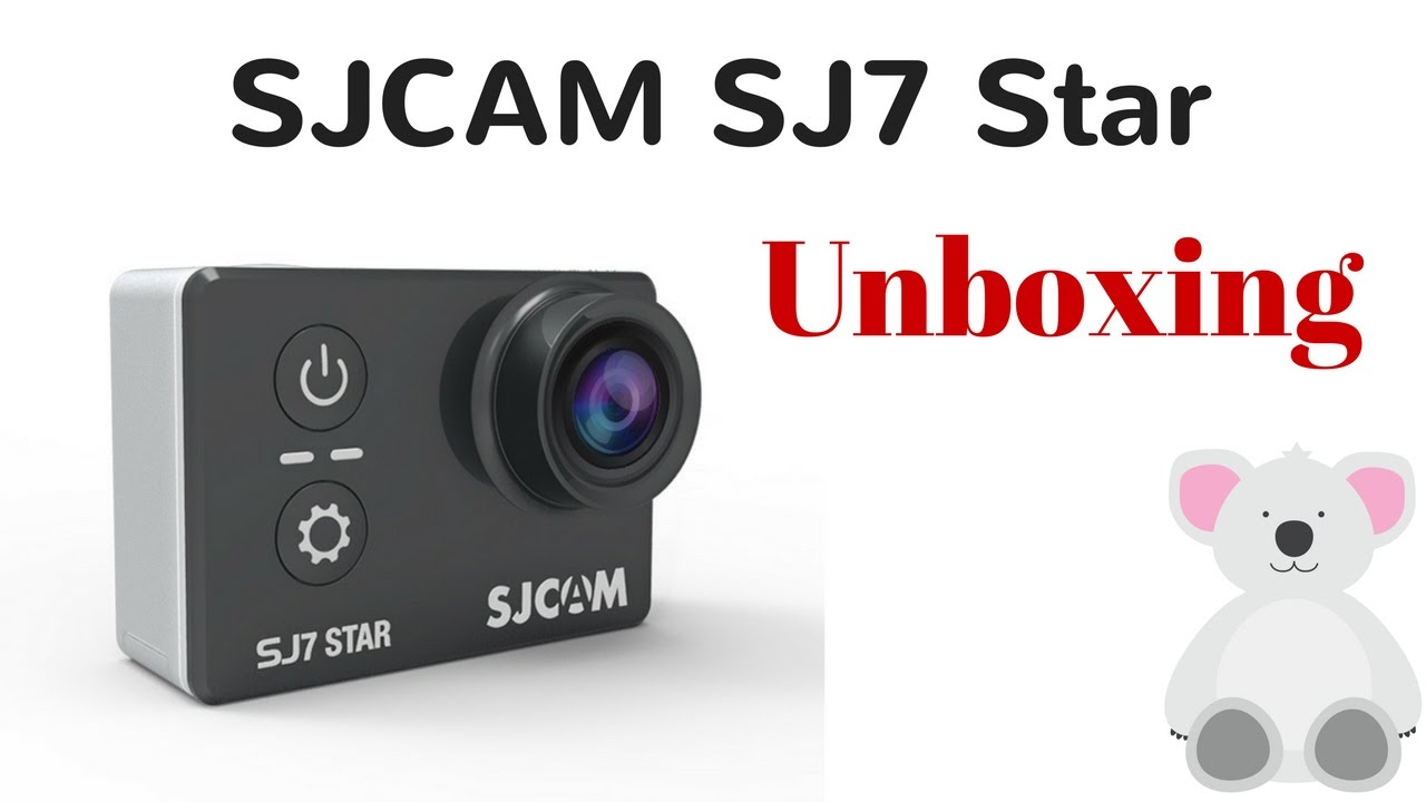 Экшн камера SJCAM SJ7 Star, черная