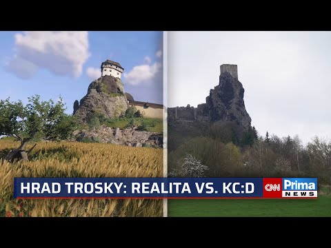 Porovnali jsme skutečné Trosky s videohrou. Povedená podoba, hodnotí kastelánka
