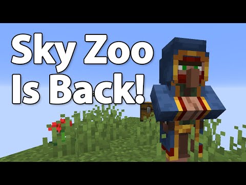 Sky Zoo is Back! | How to Install | Minecraft Skyblock 1.15