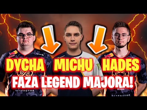 MICHU PIERWSZY MECZ NA MAJORZE!! POLACY W FAZIE LEGEND, EG VS FAZE, ENCE VS GAMBIT - SKRÓT MECZU
