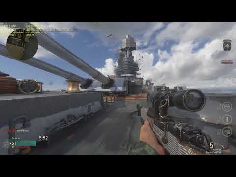 CALL OF DUTY: WWII / Multiplayer (PC gaming) : TDM, map 'USS TEXAS' / GTX 1080 Ti / 1440p