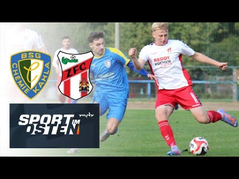 ZFC Meuselwitz spielt Katz und Maus mit Chemie Kahla | Sport im Osten | MDR