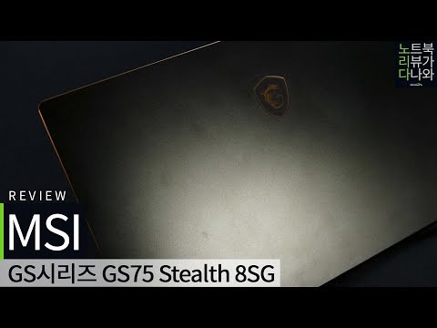 MSI GS�ø��� GS75 Stealth 8SG WIN10