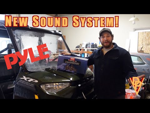 Installing Pyle 2-Way Dual Bluetooth Off-Road Speakers in the Polaris Ranger Crew