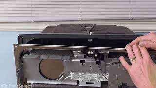 Whirlpool Dishwasher Repair - How to Replace the Door Latch(Whirlpool Part # W10619006)