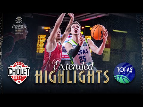 Cholet Basket v Tofas Bursa | Full Game Highlights | #BasketballCL 2025-26